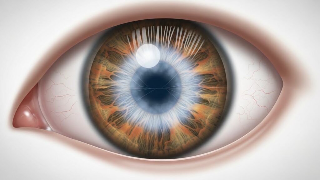 猫の白内障イメージ