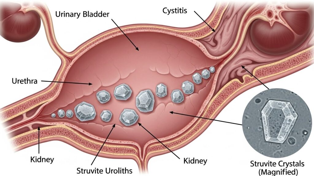 猫の尿石症(ストラバイト・シュウ酸)