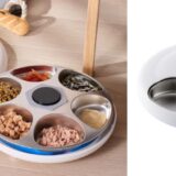 ウェットフードの鮮度をキープ！コードレスで約6カ月稼働する6食自動給餌器がすごい！早朝の「ごはん要求」対策にも◎。